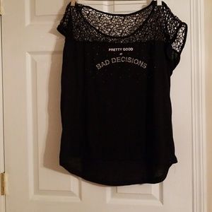 Cute black t-shirt